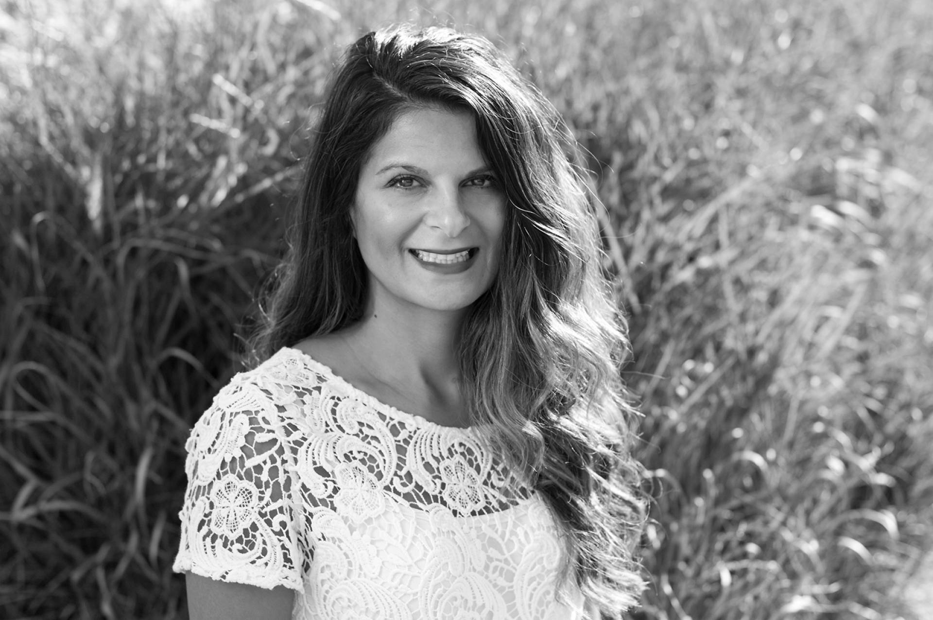 Sarah Ahadi-Chavez Headshot B/W Thumbnail