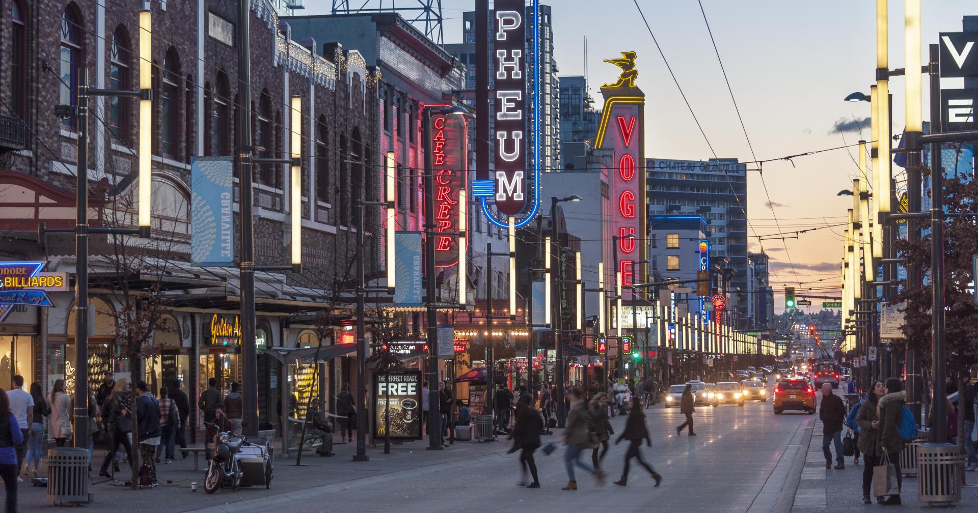 Granville Street Redesign PWL Partnership